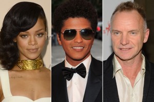 Rihanna, Bruno Mars, Sting, заказать выступление, пригласить на корпоратив, организовать концерт