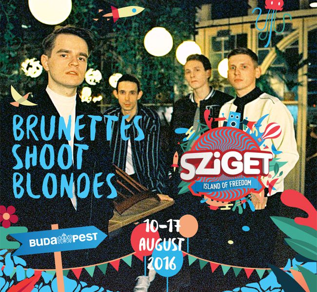 Brunetts Shoot Blondes едут на Sziget